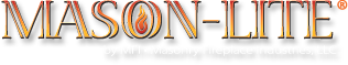 Mason-Lite wood burning fireplace logo