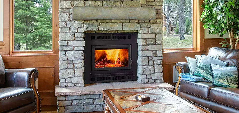 Kozy Heat Z42CD Series - Fireplace Stone & Patio