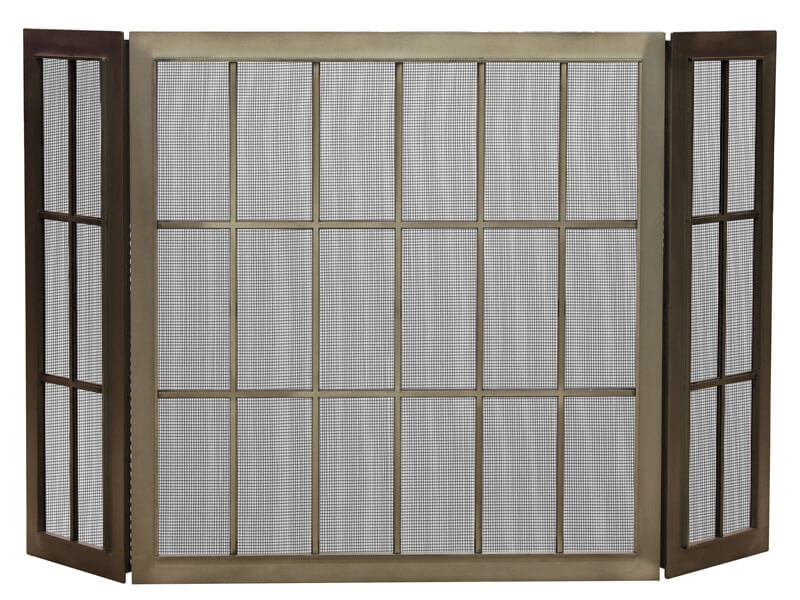 Fireplace Screen Tri Fold Indianapolis | Godby Hearth and Home