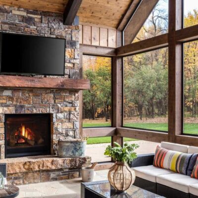 Gas Fireplace 1